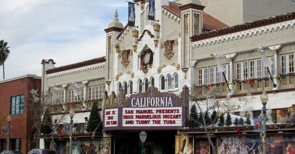 San Bernardino CA theatre