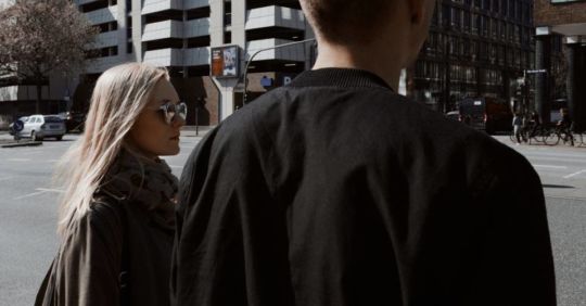 Man about to cold approach a girl