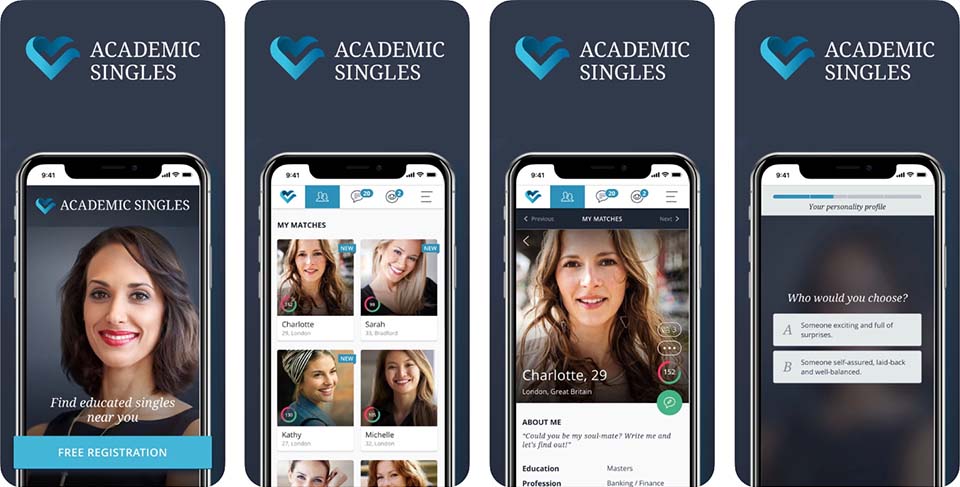 Academic Singles on iOS
