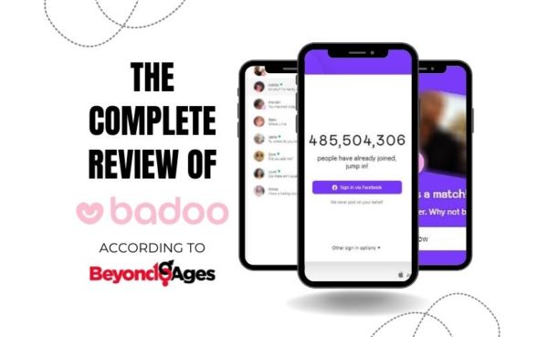 Screenshots we took reviewing Badoo