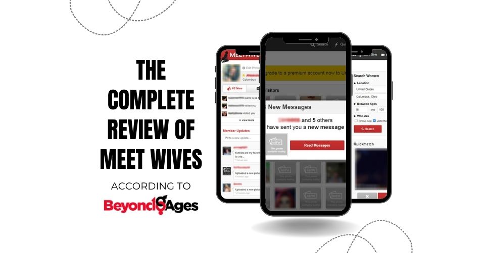 Screenshots from reviewing MeetWives