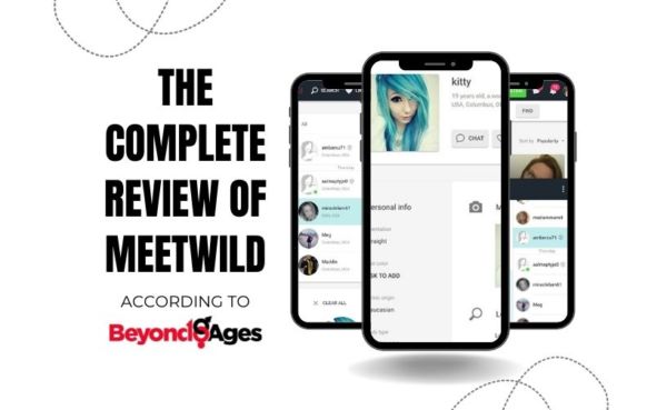 Screenshots from our time reviewing MeetWild