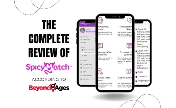 Screenshots from reviewing SpicyMatch