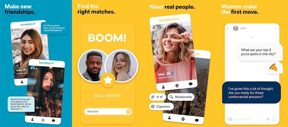 Bumble features Android