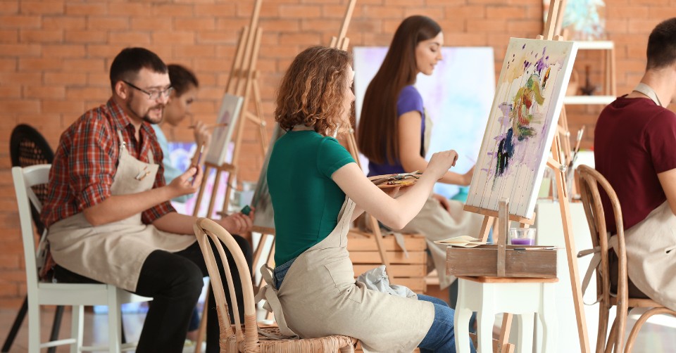 Art classes for meeting new people