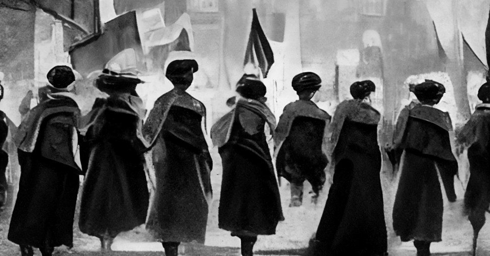 The women's suffrage movement