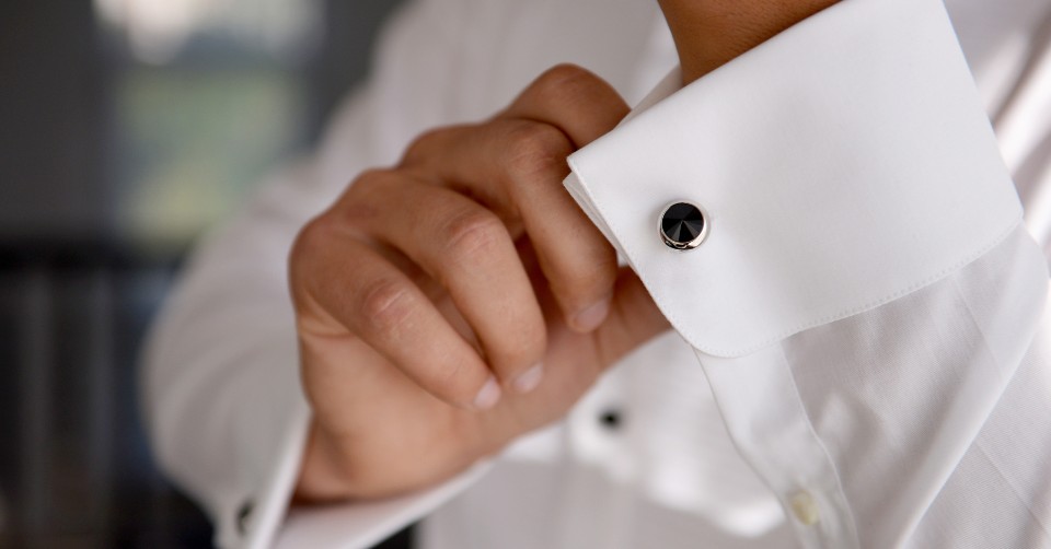 Cufflinks instantly make an outfit look more expensive