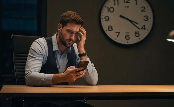 Busy professional wasting time on Tinder late at night – which dating app actually respects your schedule?